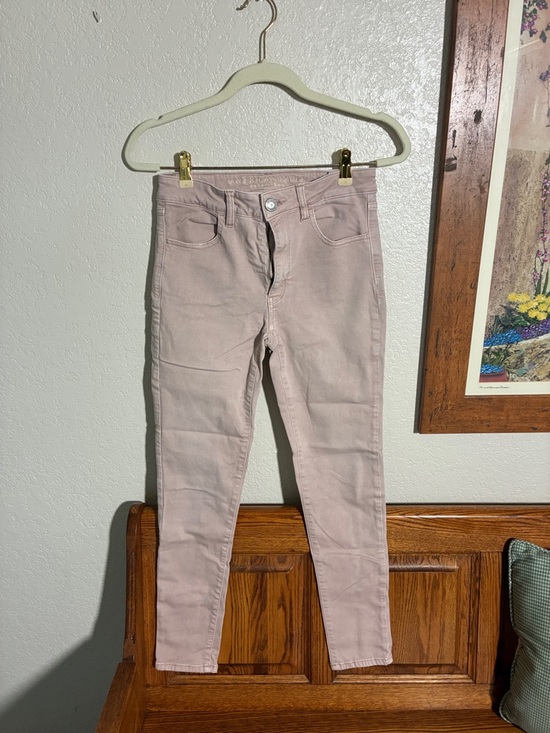 American Eagle Outfitters Denim - American Eagle Outfitters Skinny Jeans in Light Mauve